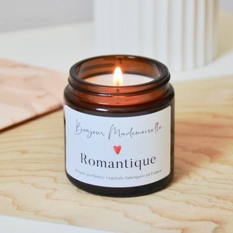 BOUGIE PARFUMÉE ROMANTIQUE